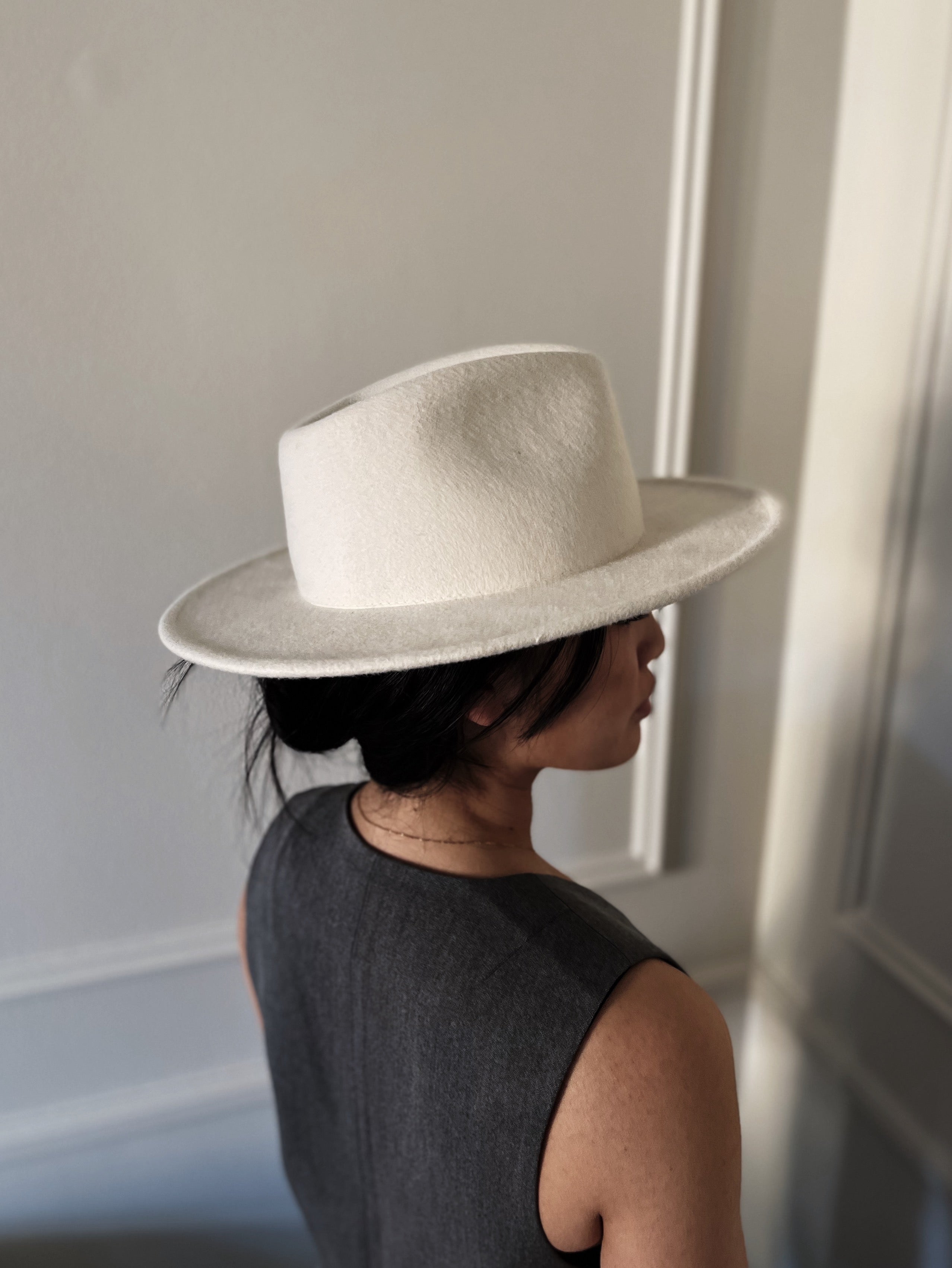 Vera White Fedora