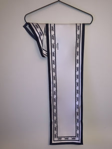 Silk Scarf - Wild White