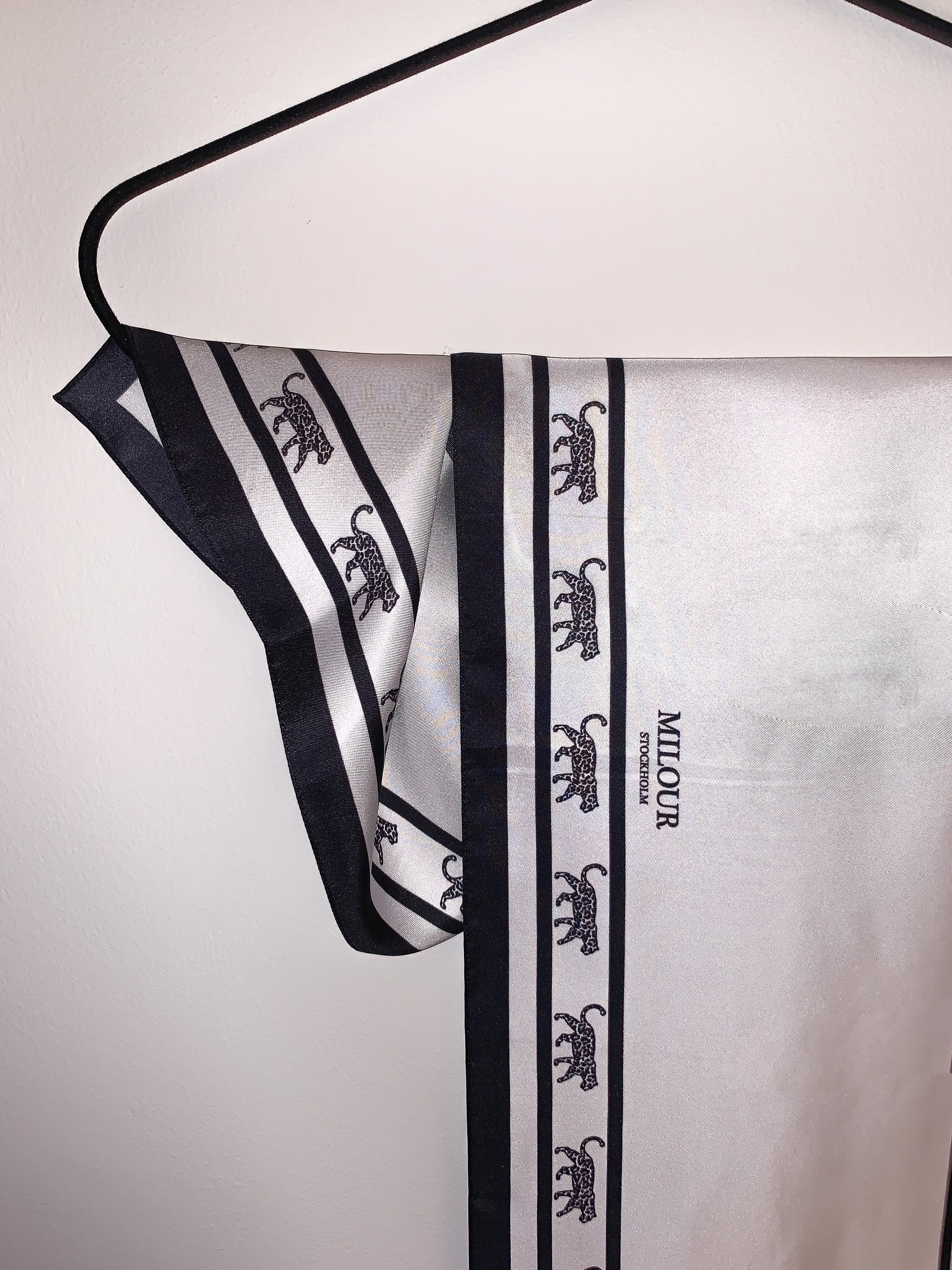 Silk Scarf - Wild White