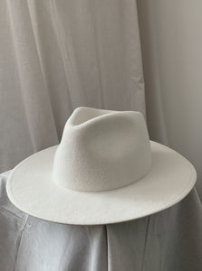 Vera White Fedora