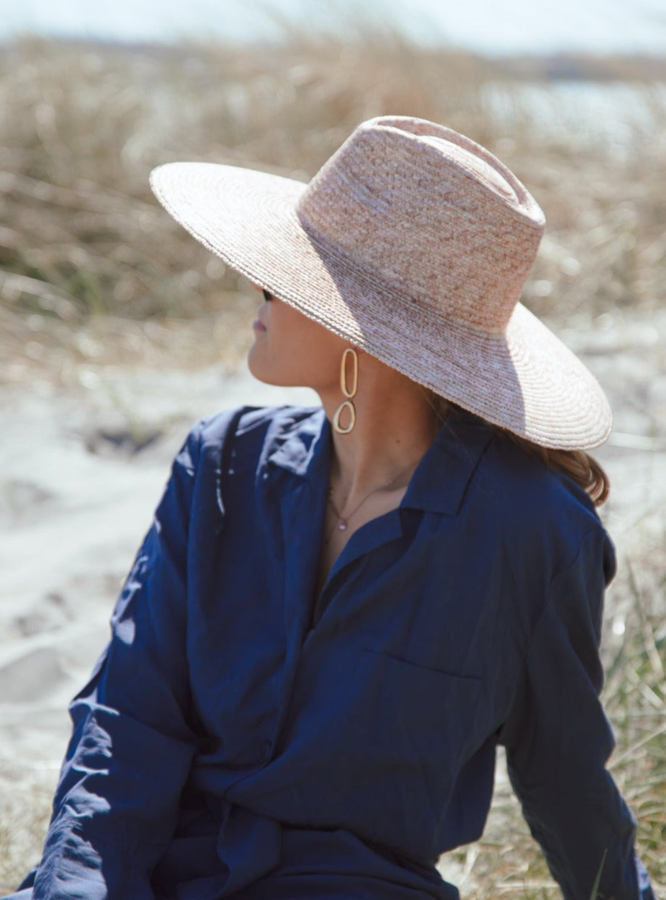 MS Straw Fedora | Nude