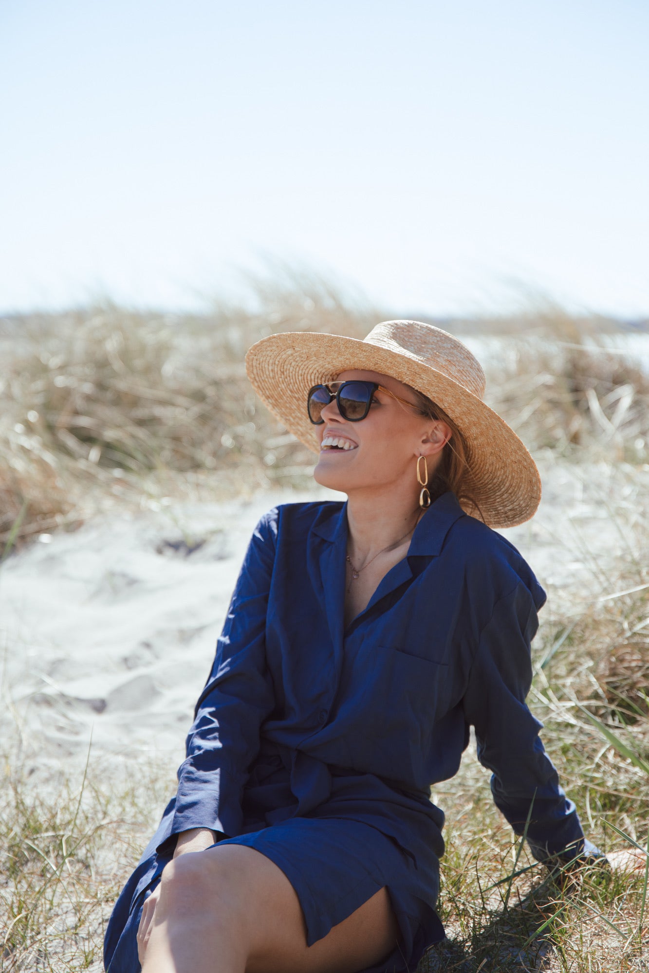 MS Straw Fedora | Natural