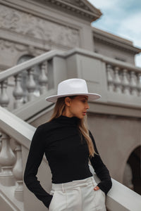 Vera White Fedora