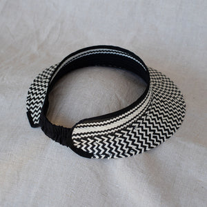 Vienna Visor | Black/white